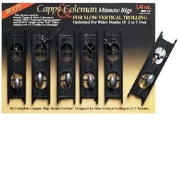 BnM Capps and Coleman Minnow Rigs 1-4oz 6-Card