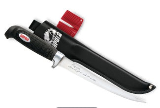 Rapala Soft Grip Fillet Knife 7 1/2" w/ Sharpener and Sheath