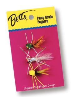Betts Panfish Popper Value Pack 3pc