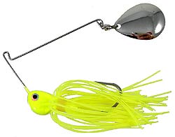 Strike King Potbelly Spinner Bait 3/8oz Chartreuse