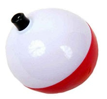HT Plastic Float Round Red/White 48ct