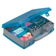 Plano Large Two-Sided Box Grey/Blue