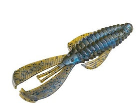 Strike King Baby Rage Bug 3” 9pk Blue Craw