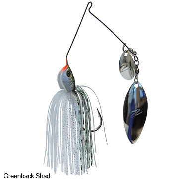 Z-Man SlingbladeZ Willow Colorado Spinnerbait 1-2 oz. Greenback Shad