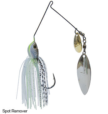 Z-Man SlingBladeZ Willow Colorado Spinnerbait 1-2 oz. Spot Remover