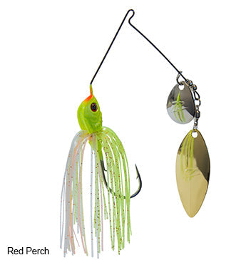 Z-Man SlingbladeZ Willow Colorado Spinnerbait 1-2 oz. Red Perch