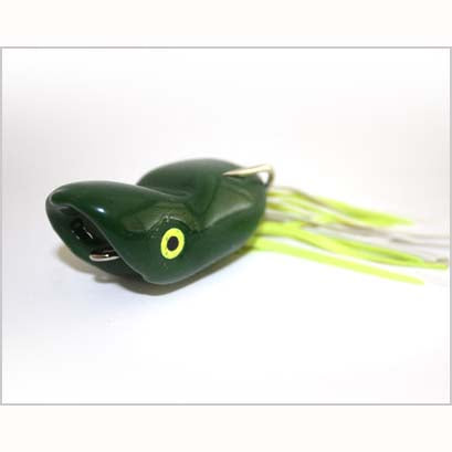 Scum Frog Popper 5/16oz Green-Chart/White