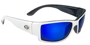 Strike King SK Plus Ouachita White/Black-Blue Mirror