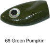 Strikezone Peek-A-Boo Weight 1-8 Green Pumpkin