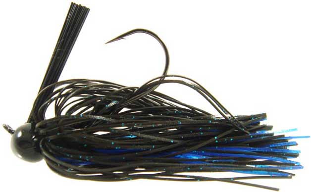 Strike King Football Jig 1-2oz Black-Blue