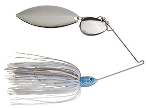 Strike King Tour Grade Spinnerbait 3-8oz Blue Glimmer