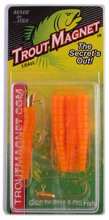 Leland Trout Magnet 1-64oz 9ct Orange