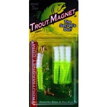 Leland Trout Magnet 1-64oz 9ct White-Chartreuse