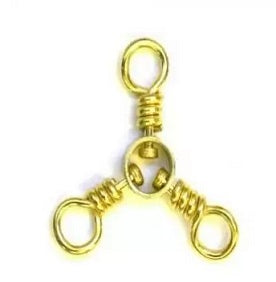 HT Brass 3-Way Swivel 12ct