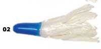 Southern Pro Umbrella Crappie Tube 2"10ct Blue-White