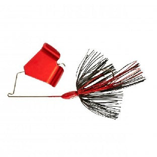 War Eagle Buzzbait 3/8oz Black Red Blade