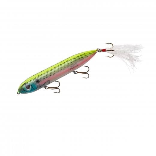 Heddon Super Spook Feathered 5" 7/8oz Okie Shad