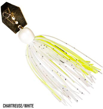 Z-Man Chatterbait MiniMax 3/8 oz. Chartreuse-White