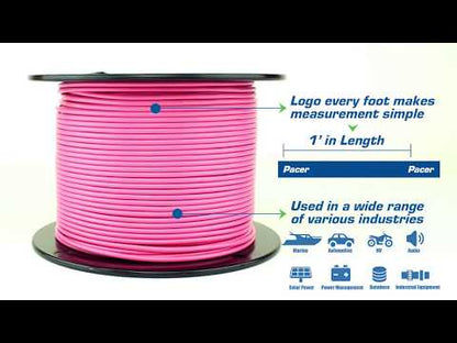 Pacer Red 12 AWG Primary Wire - 25